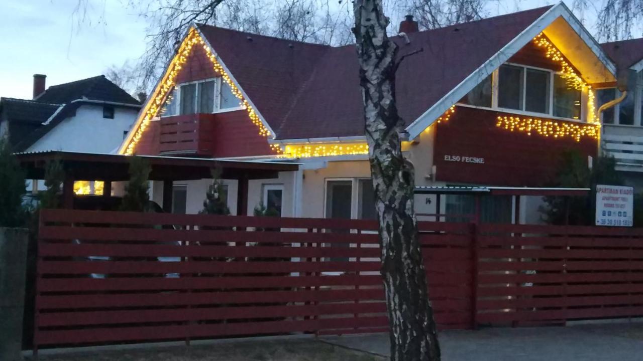 Elso Fecske Apartmanok Siofok Bagian luar foto